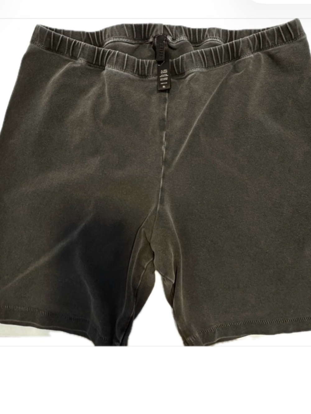 SKIMS Charcoal Gray Athletic Shorts
